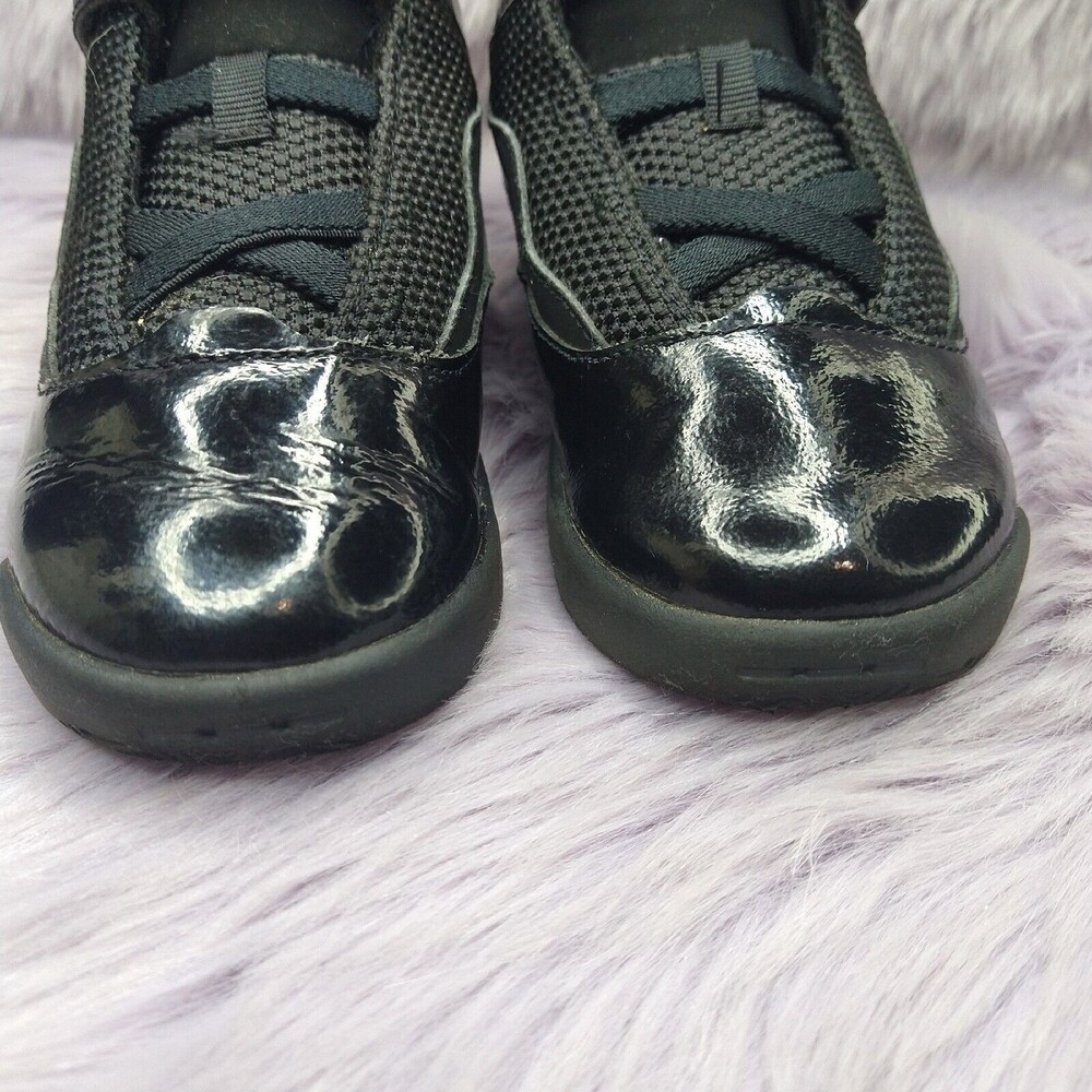 Nike Air Jordan Max Aura 2 Shoes Black Toddler Size 10C CN8096-005 Hook Loop - Picture 5 of 8